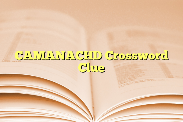 CAMANACHD Crossword Clue