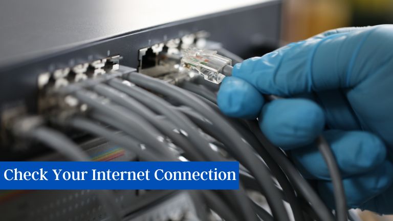 Check Your Connection