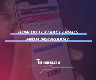 How do I extract emails from Instagram?