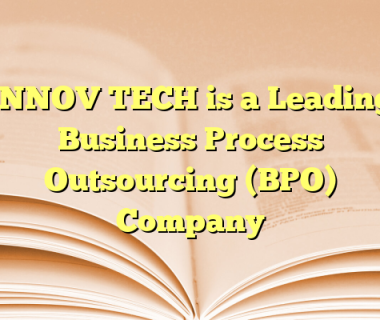 INNOV TECH is a Leading Business Process Outsourcing (BPO) Company