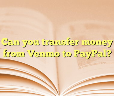 Can you transfer money from Venmo to PayPal?