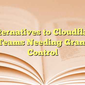 Alternatives to Cloudflare for Teams Needing Granular Control