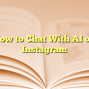 How to Chat With AI on Instagram