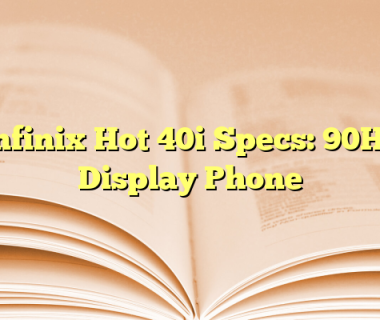 Infinix Hot 40i Specs: 90Hz Display Phone