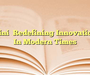 Giniä Redefining Innovation In Modern Times