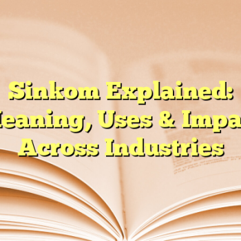 Sinkom Explained: Meaning, Uses & Impact Across Industries