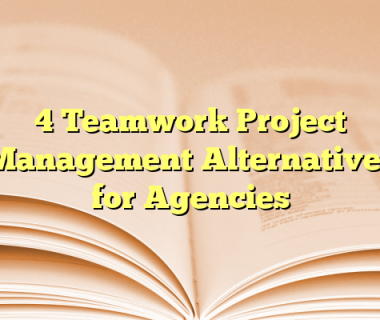 4 Teamwork Project Management Alternatives for Agencies