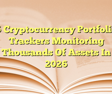 5 Cryptocurrency Portfolio Trackers Monitoring Thousands Of Assets In 2026