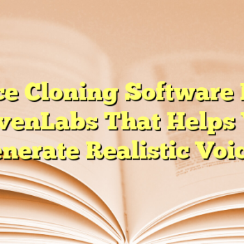 Voice Cloning Software Like ElevenLabs That Helps You Generate Realistic Voices