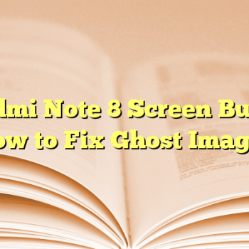 Redmi Note 8 Screen Burn? (How to Fix Ghost Images)