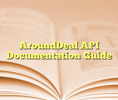 AroundDeal API Documentation Guide