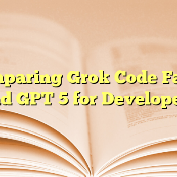 Comparing Grok Code Fast 1 and GPT 5 for Developers