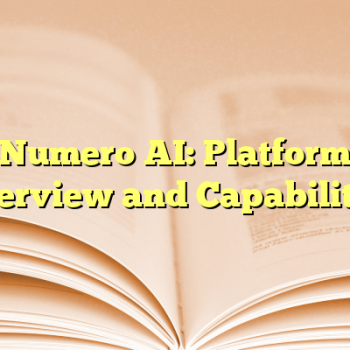 Numero AI: Platform Overview and Capabilities